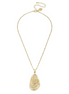 Susan Shaw Dainty Oyster Shell Necklace