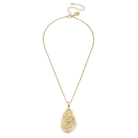 Susan Shaw Dainty Oyster Shell Necklace