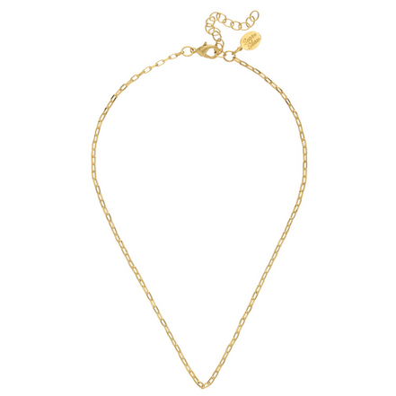 Susan Shaw 16" Dainty Cable Chain Necklace