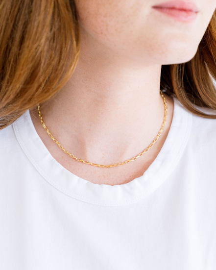 Susan Shaw 16" Dainty Cable Chain Necklace