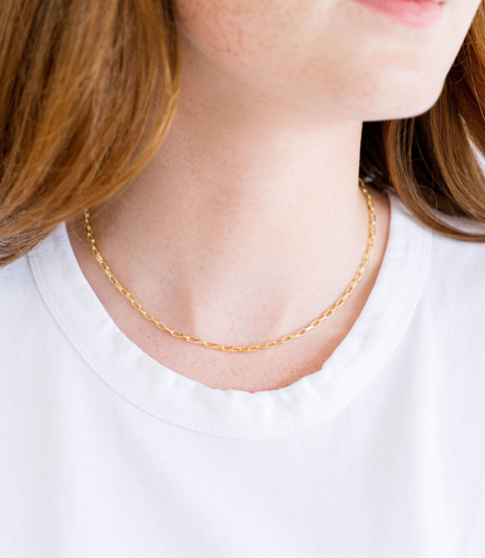 Susan Shaw 16" Dainty Cable Chain Necklace