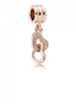 Pandora Rose Interlocking Love Dangle