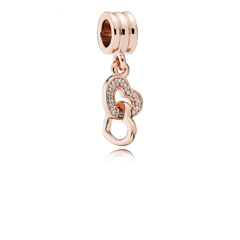 Pandora Rose Interlocking Love Dangle