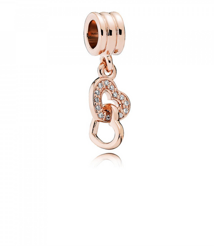 Pandora Rose Interlocking Love Dangle