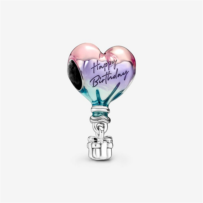 Pandora Moments "Happy Birthday" Hot Air Balloon Charm