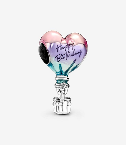 Pandora Moments "Happy Birthday" Hot Air Balloon Charm