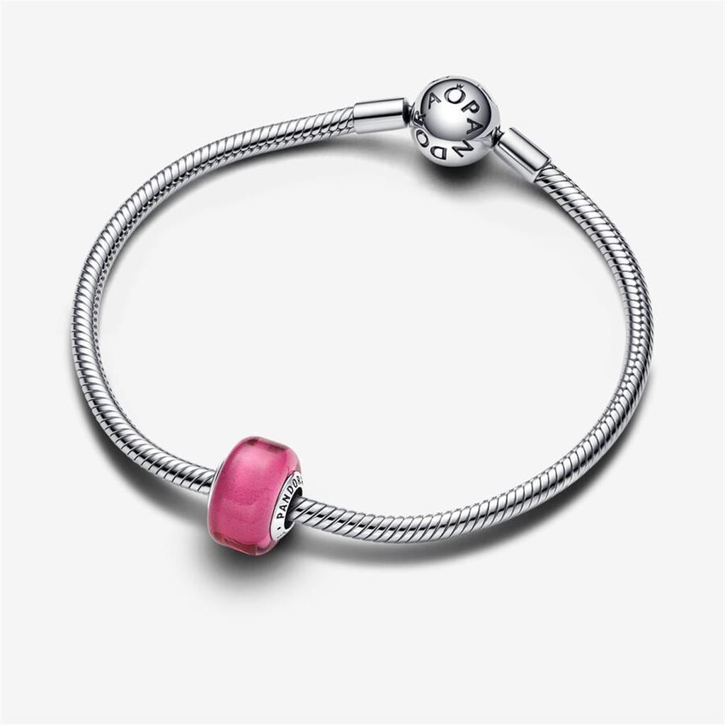 Pandora Moments Pink Mini Murano Glass Charm