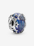 Pandora Moments Galaxy Blue And Star Murano Charm