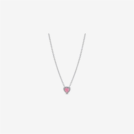 Pandora Timeless Pink Elevated Heart Jewelry Gift Set