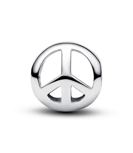 Pandora Moments Peace Symbol Mini Charm