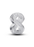 Pandora Moments Textured Infinity Symbol Mini Charm