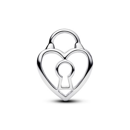 Pandora Moments Openwork Heart Padlock Charm