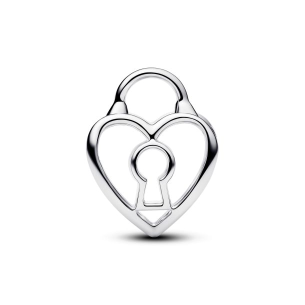 Pandora Moments Openwork Heart Padlock Charm