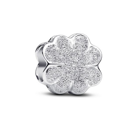 Pandora Moments Textured Clover Mini Charm