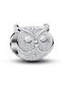 Pandora Moments Textured Owl Mini Charm