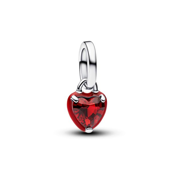 Pandora ME/Moments Red Chakra Heart Mini Dangle