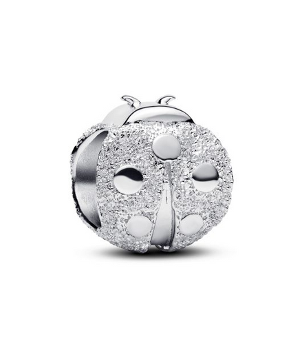 Pandora Moments Textured Ladybird Mini Charm