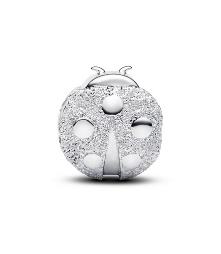 Pandora Moments Textured Ladybird Mini Charm