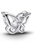 Pandora Moments Silver Butterfly Openwork Charm