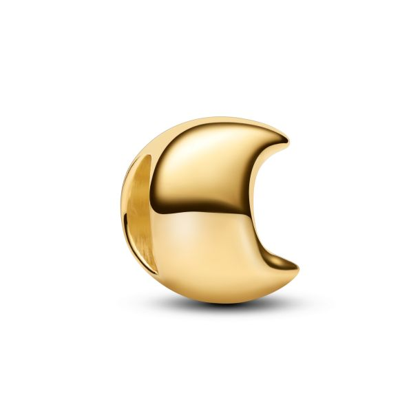Pandora Me/ Moments 14K Gold-Plated Moon Mini Charm