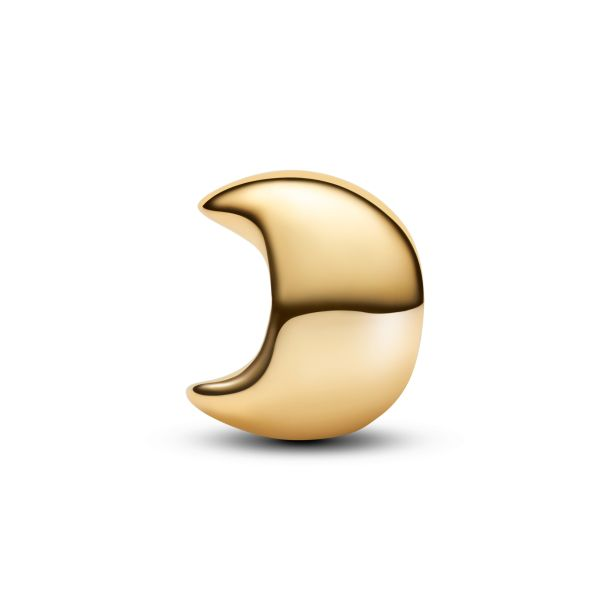 Pandora Me/ Moments 14K Gold-Plated Moon Mini Charm