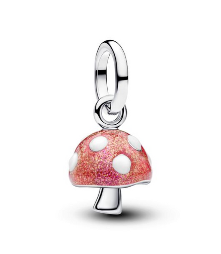 Pandora Glow-In-The-Dark Mushroom Dangle Charm
