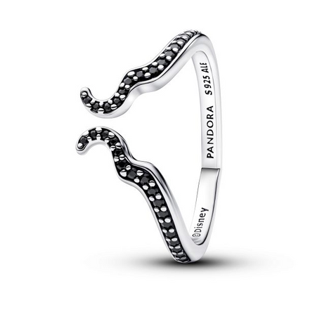 Pandora X Disney Silver Villains Maleficent Ring Size 7