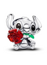 Pandora X Disney Stitch Rose Murano Glass Charm