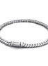 Pandora Moments Silver Cuban Chain Bracelet Size 16
