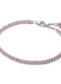 Pandora Timeless Pink Small Tennis Bracelet Size 18