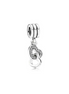 Pandora Interlocking Heart Dangle Charm