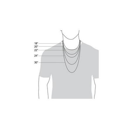 Bulova Classic Gold-Tone Stainless Steel Curb Chain Necklace 24"