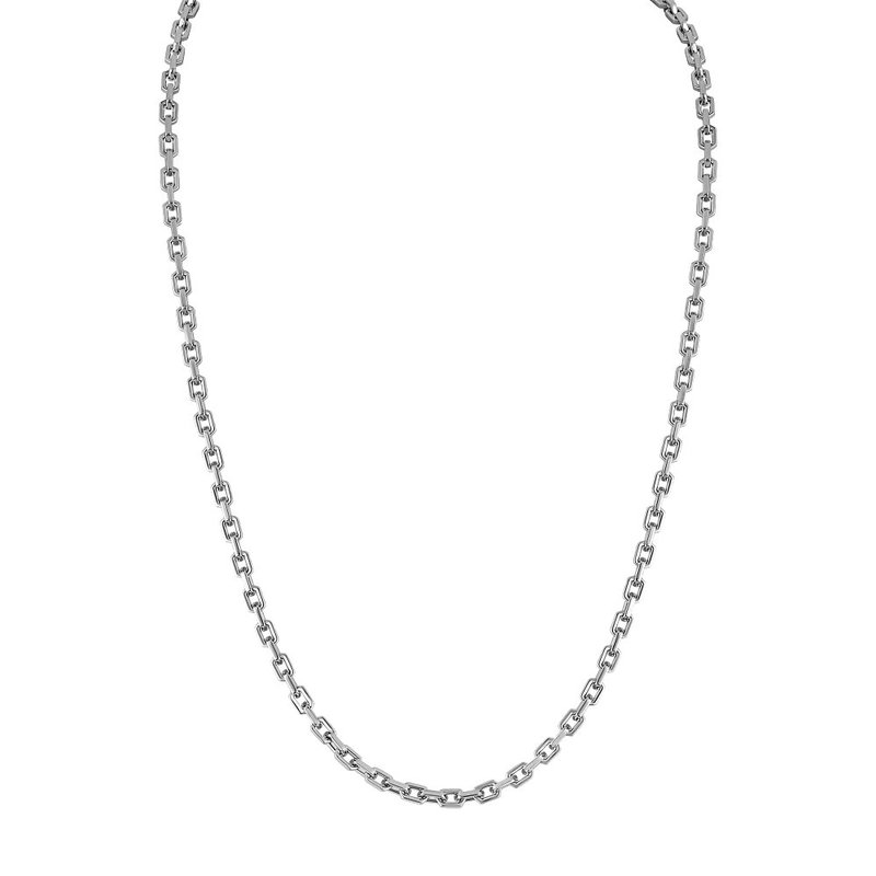 Bulova Stainless Steel Icon Hexagon Cable Chain 24"