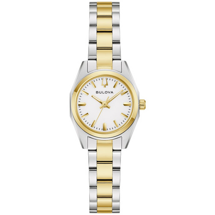Bulova Ladies Classic Surevyor Two-Tone Bracelet Watch