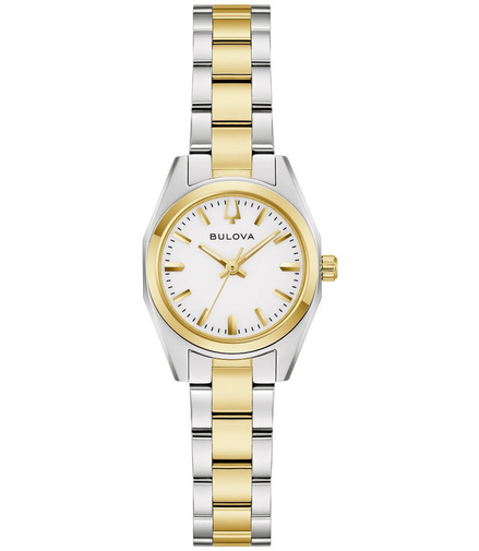Bulova Ladies Classic Surevyor Two-Tone Bracelet Watch