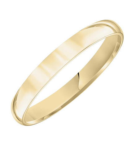 Frederick Goldman 14K Yellow Gold 3MM Comfort Fit Wedding Band