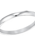 Goldman 14K White Gold Low Dome Comfort Fit Wedding Band Size 5