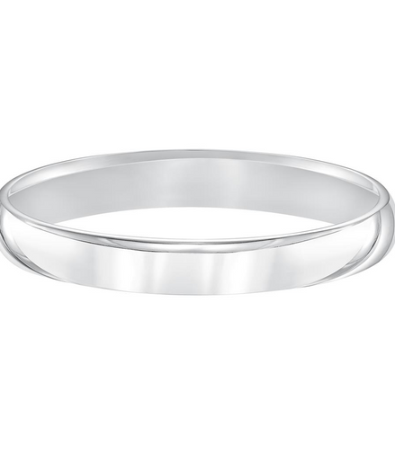 Frederick Goldman 14K White Gold Low Dome Comfort Fit Wedding Band Size 7