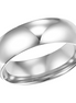 Frederick Goldman 14K White Gold Comfort Fit Wedding Band Size 6