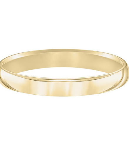Frederick Goldman 14K Yellow Gold 3MM Comfort Fit Wedding Band
