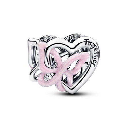 Pandora Entwined Heart & Butterfly Charm