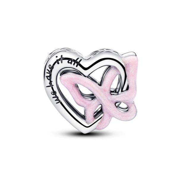 Pandora Entwined Heart & Butterfly Charm