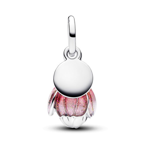 Pandora Two-Tone Blooming Flower Dangle Charm