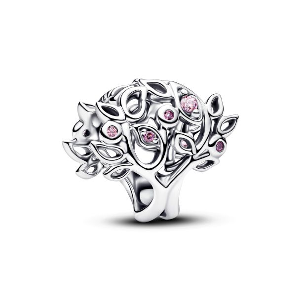 Pandora Moments Silver Family Tree Openwork Charm