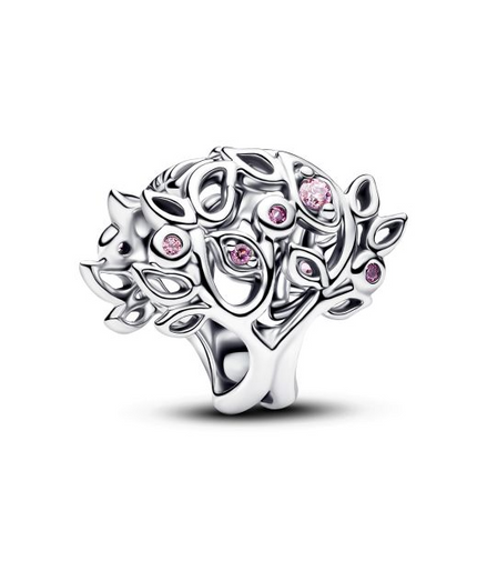 Pandora Moments Silver Family Tree Openwork Charm