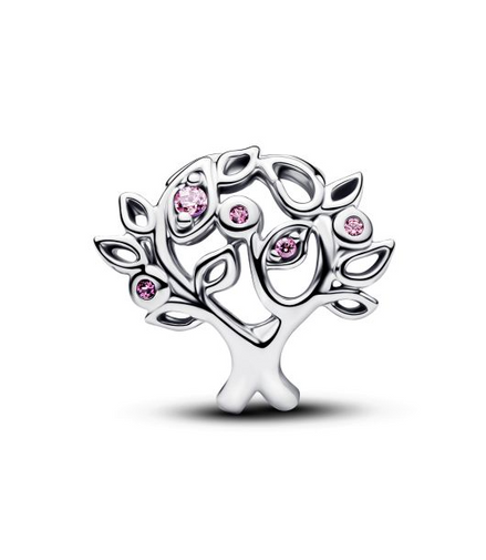 Pandora Moments Silver Family Tree Openwork Charm
