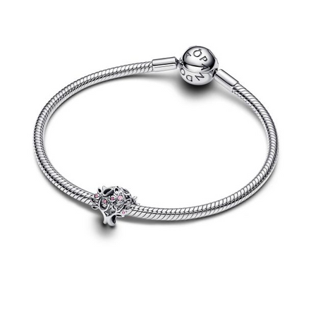 Pandora Moments Silver Family Tree Openwork Charm
