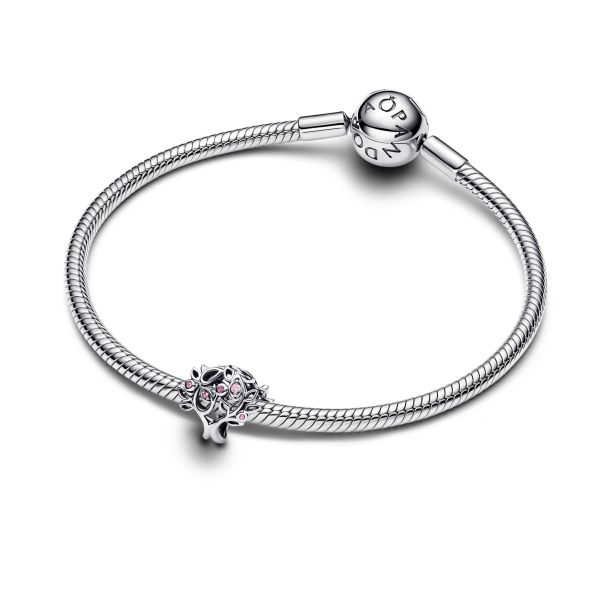 Pandora Moments Silver Family Tree Openwork Charm