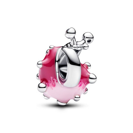 Pandora Pink Snail Charm
