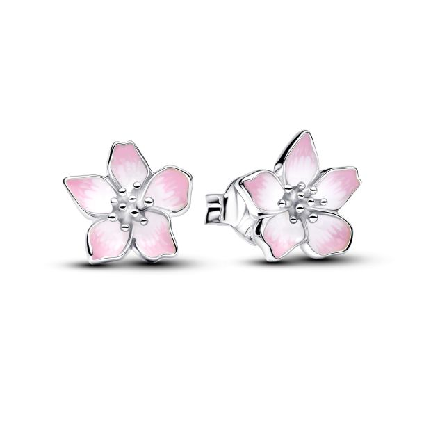 Pandora Cherry Blossom Stud Earrings